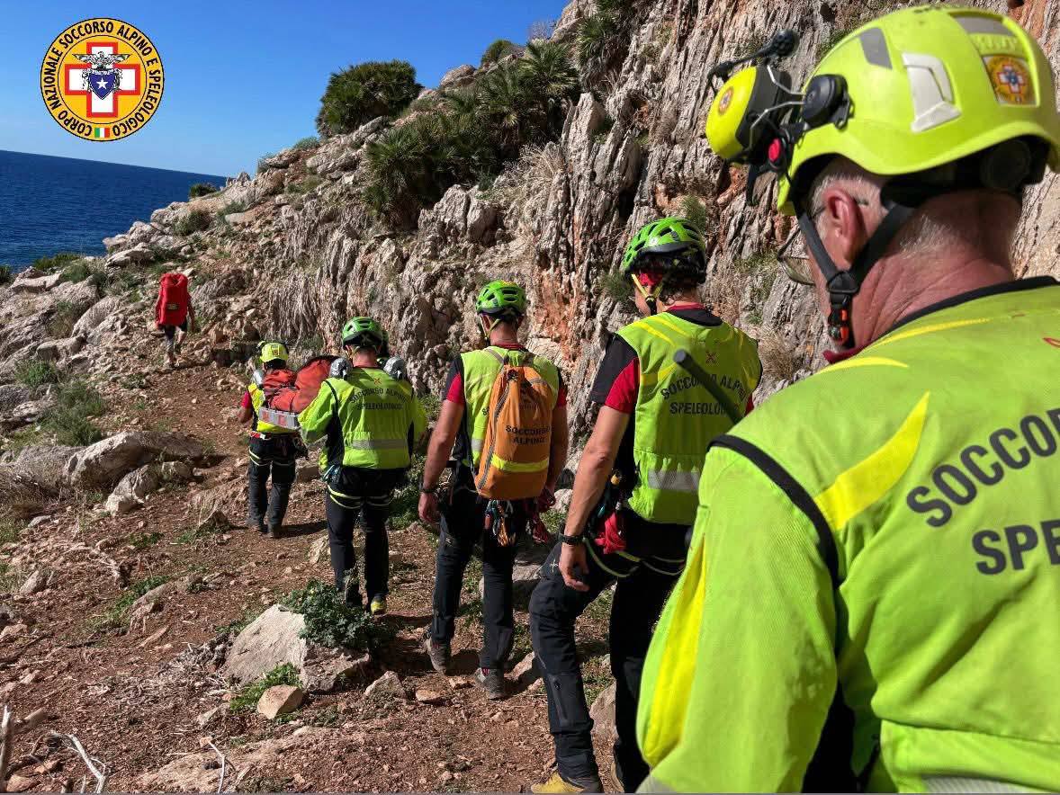 Colpita da un masso durante una scalata, climber muore nel Trapanese
