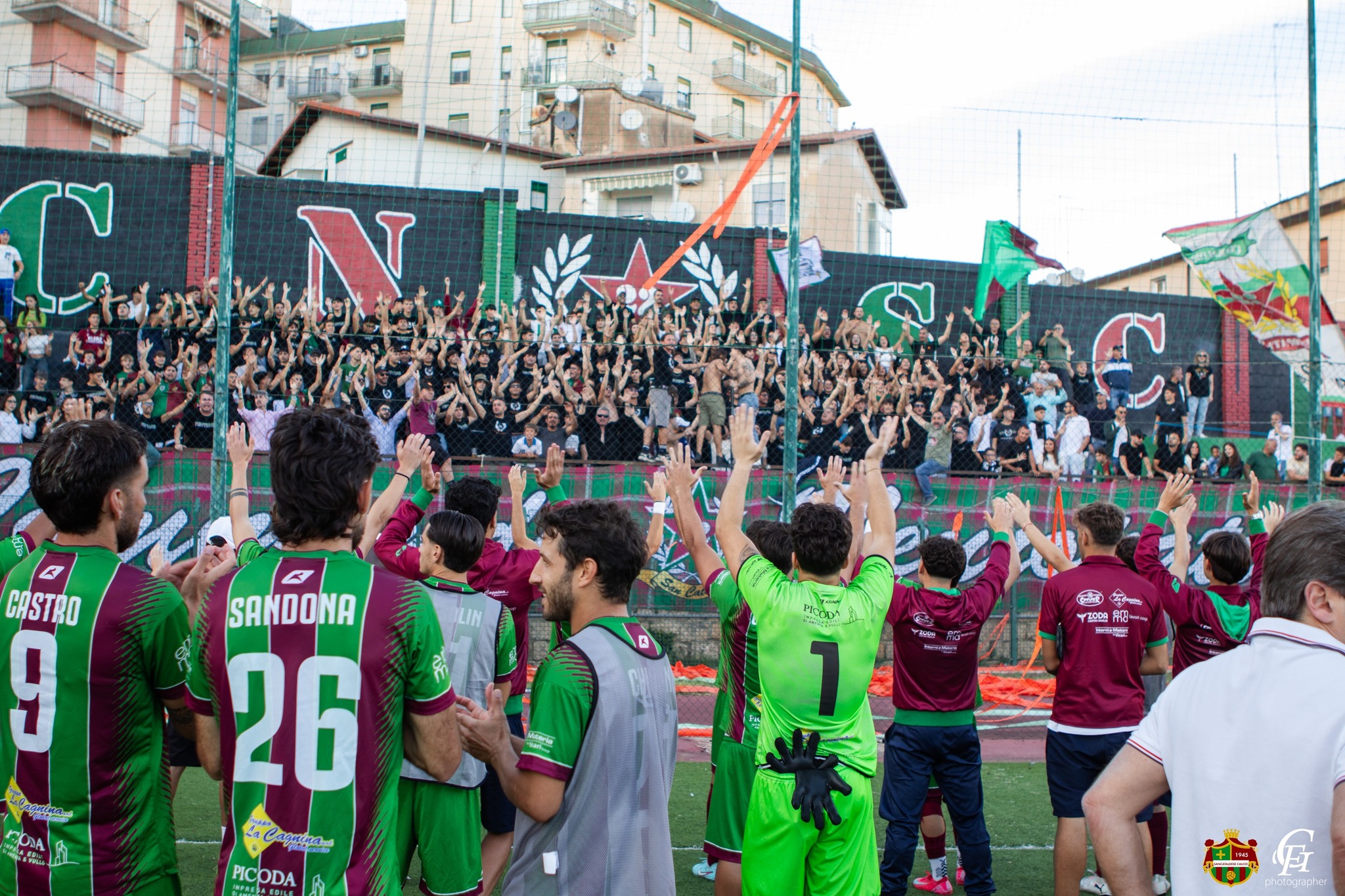 Serie D. La Sancataldese batte 3-0 il Paternò: Castro, Sandona e Dalloro servono il tris vincente