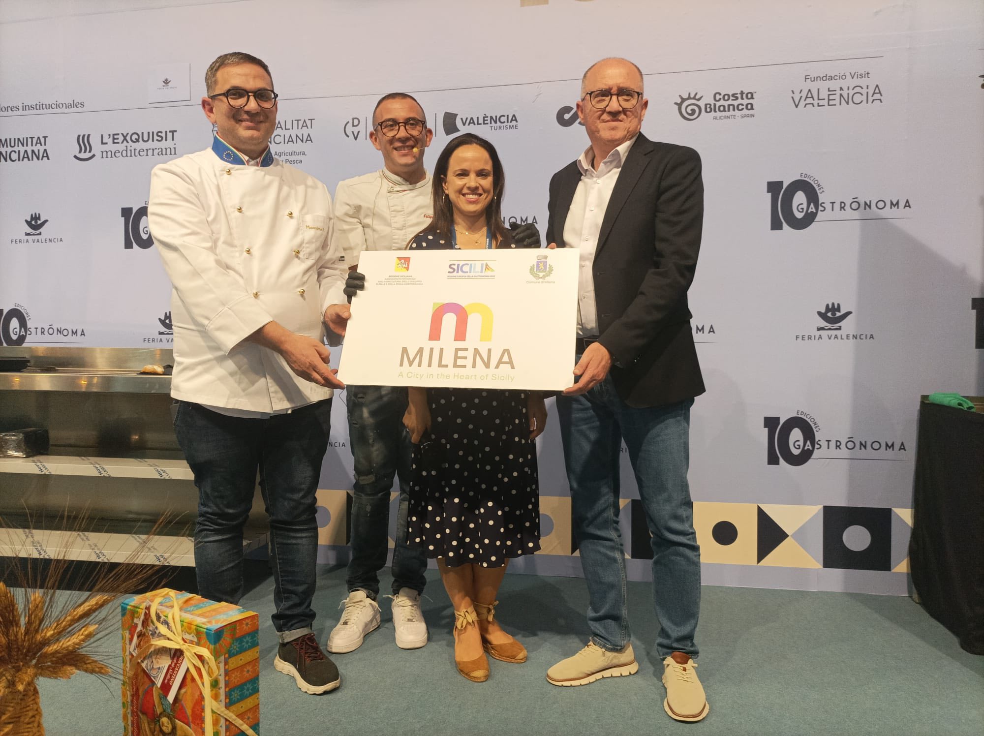 Milena. Da applausi la partecipazione del Comune alla Fiera Internazionale Gastronoma a Valencia