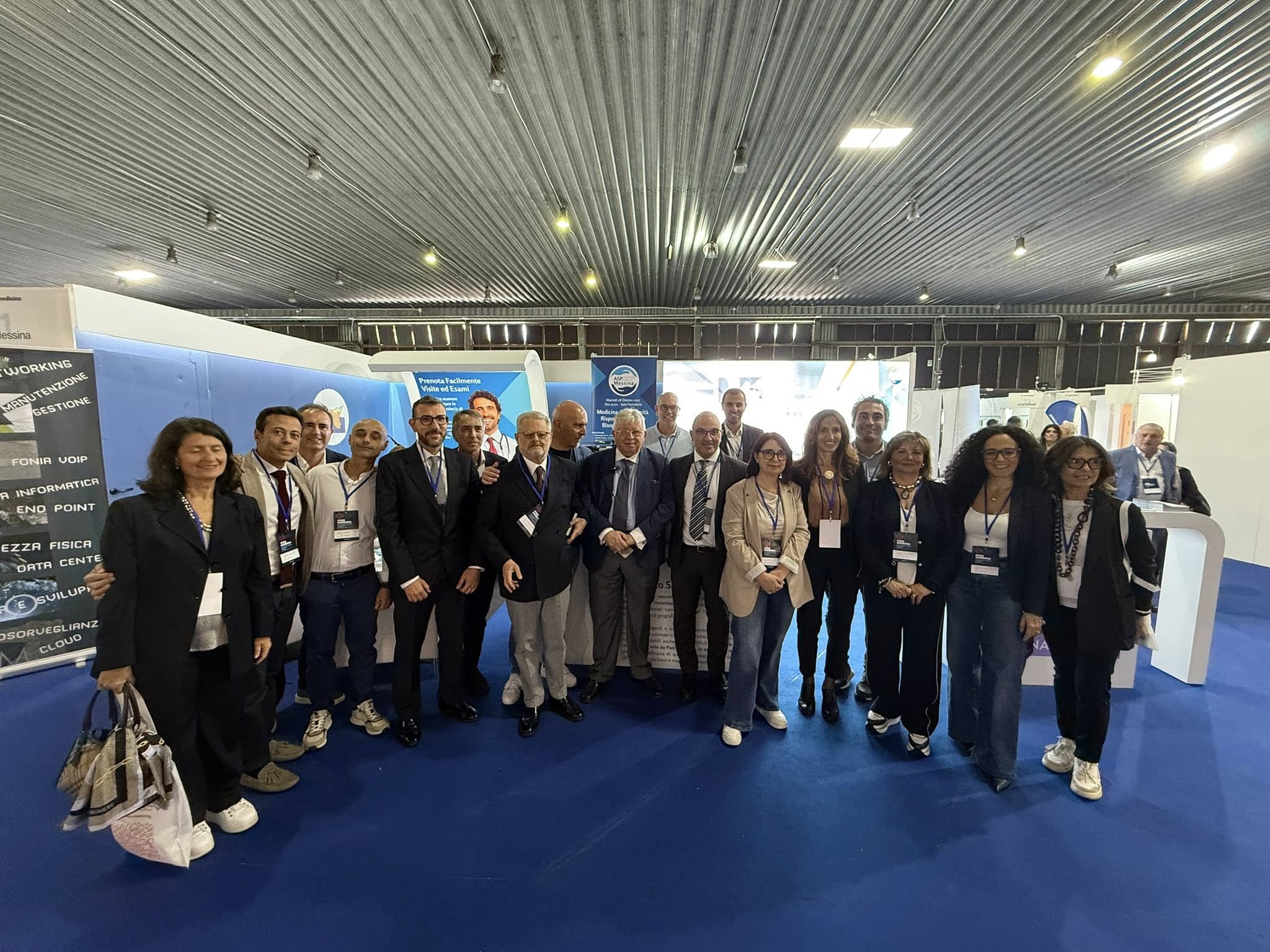 L’Asp di Messina protagonista a “ExpoMedicina” alla Fiera del Mediterraneo di Palermo