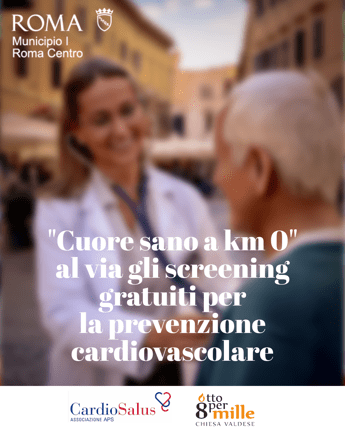 Al Municipio I Roma prosegue ‘Cuore sano a Km 0’, Bonaccorsi ‘progetto unisce prossimità e diagnosi’