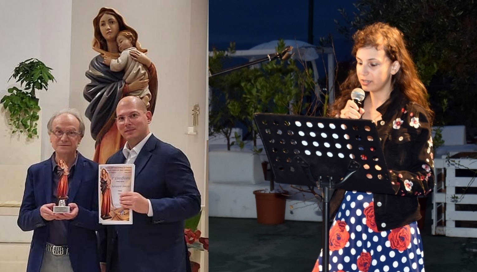 Caltanissetta. Ancora premi in concorsi di poesia per Salvatore Amico e la figlia Chiara Corinne a Taormina e Milazzo