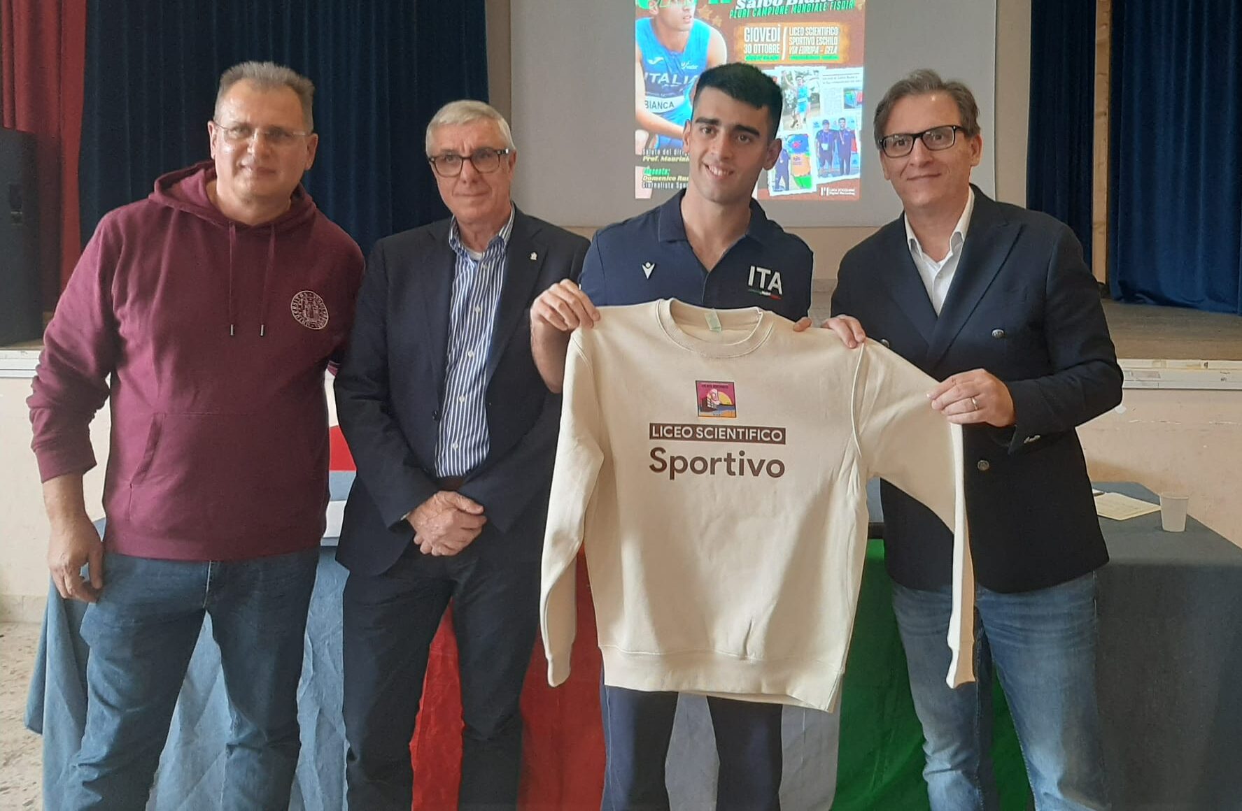 Liceo Sportivo di Gela, gli studenti incontrano il neo campione del mondo Salvo Bianca: “Tanta fatica ma è meraviglioso”