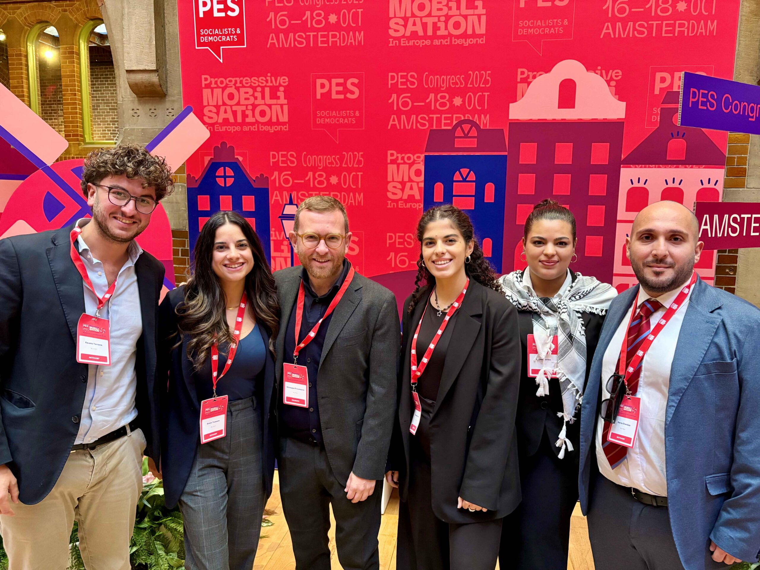 Caltanissetta. Delegazione nissena del PD al congresso del PSE ad Amsterdam per un’Europa giusta, verde e solidale