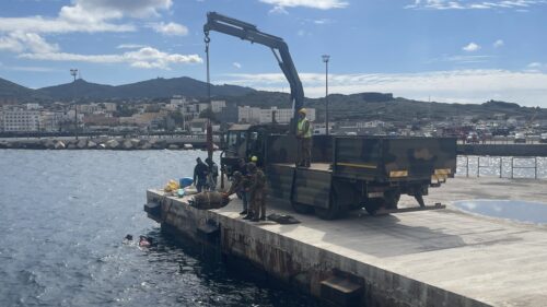 A Pantelleria bonificata dagli artificieri dell’Esercito bomba d’aereo americana da 1000 libbre della 2^ Guerra Mondiale
