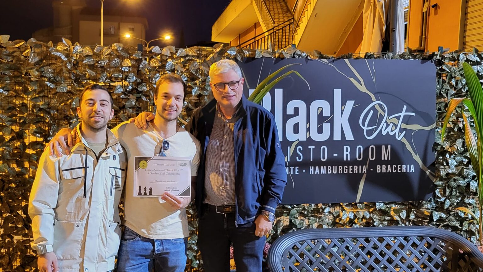 Caltanissetta. Grand Prix L’Alfiere 2025 di scacchi, Matteo Savarino conquista la vittoria