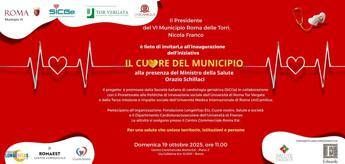 ‘Il cuore del VI municipio’, al via progetto prevenzione cardiovascolare per over65