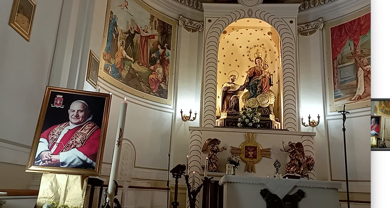 Celebrata ricorrenza San Giovanni XXIII Santo Protettore Misericordia di Mussomeli