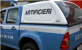 Caltanissetta, oggetto sospetto in via Redentore: identificato dagli artificieri di Palermo