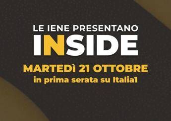 ‘Le Iene presentano: Inside’ torna su Italia1: si parte con Garlasco