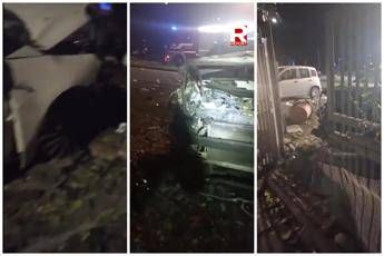 Report, il video dell’auto di Ranucci dopo l’esplosione dell’ordigno a Campo Ascolano