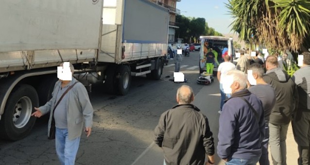 Nel Catanese morto in Ospedale anziano che era stato travolto da un camion