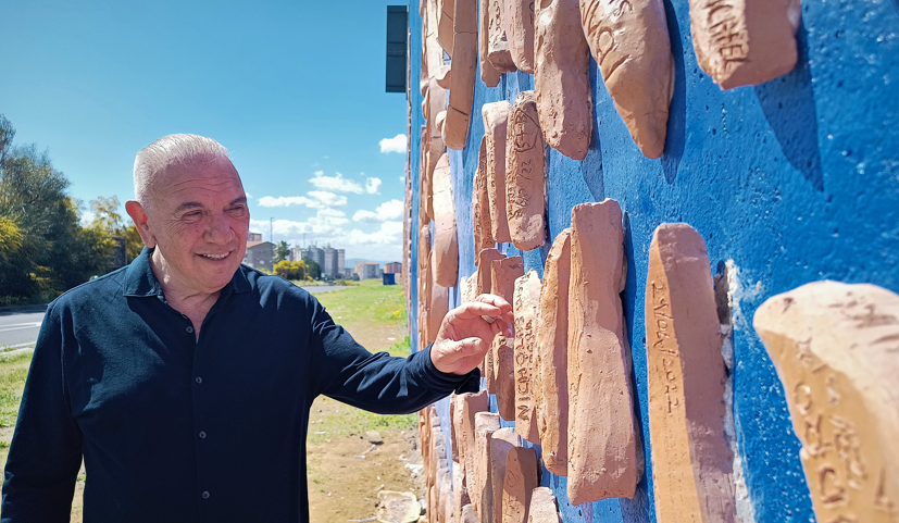 Fondazione Antonio Presti, nuova opera per il museo Magma: nasce “La porta dei sogni”