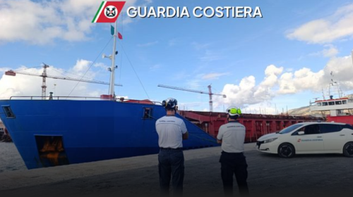 Nave fermata dalla Guardia Costiera di Trapani, riscontrate oltre 20 irregolarità