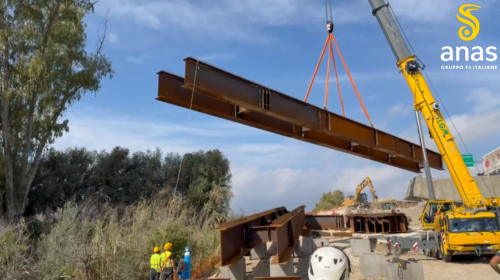Sicilia, Anas: su A19 varati alcuni conci del nuovo viadotto Alfio a Catenanuova