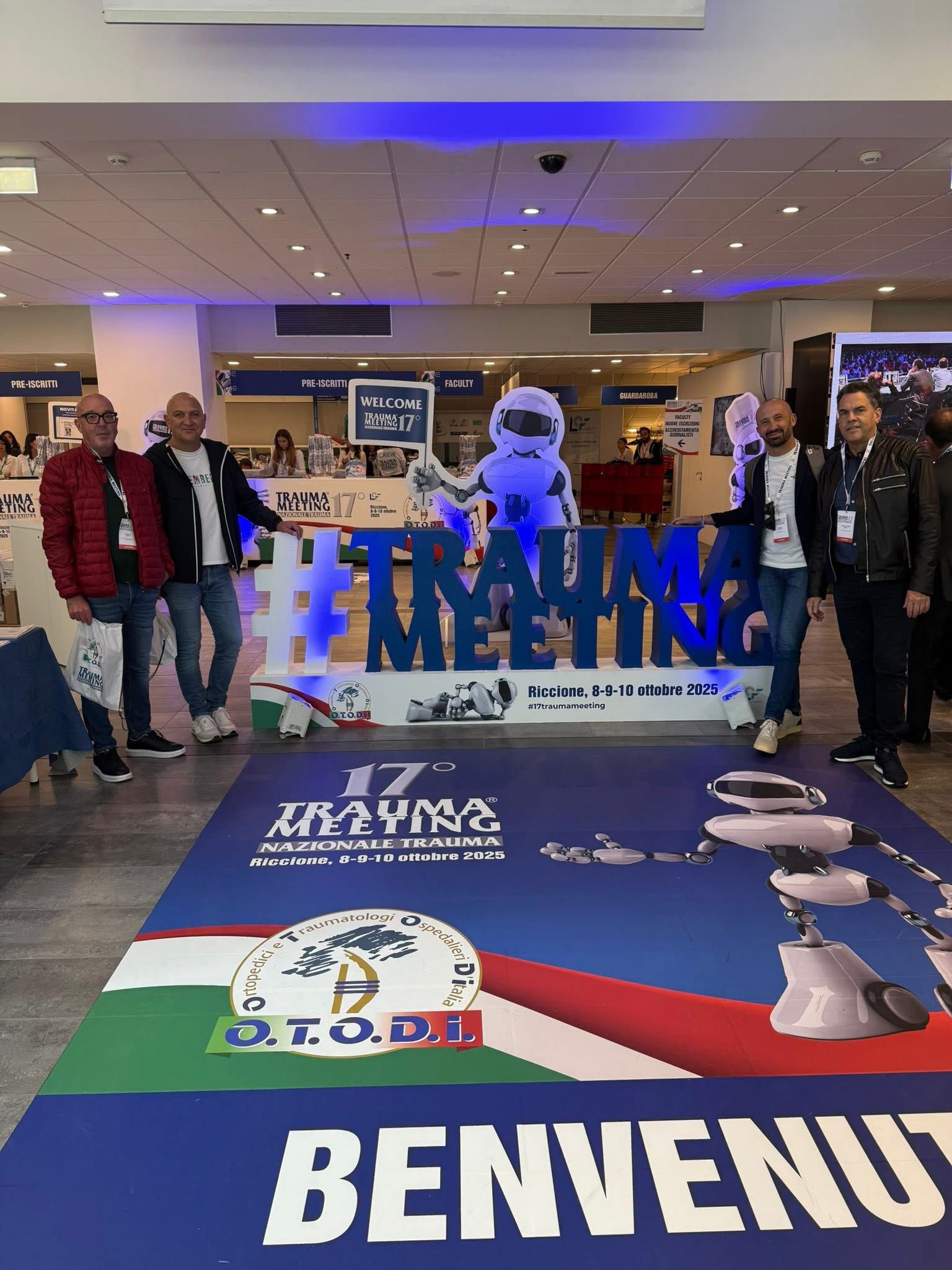 Il “M.I.Longo” presente al 17’ Trauma Meeting di Riccione