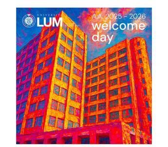 Università, un’opera murale di Luigi Loquarto per il welcome day della Lum