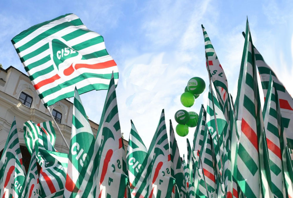 “Maratona per la Pace” promossa dalla Cisl davanti alle Prefetture di Caltanissetta, Enna e Agrigento