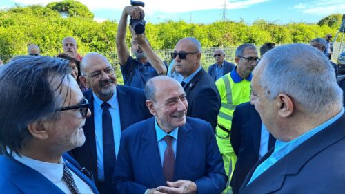 Palermo, apertura svincolo Brancaccio. Schifani: «No polemiche, ma fatti»