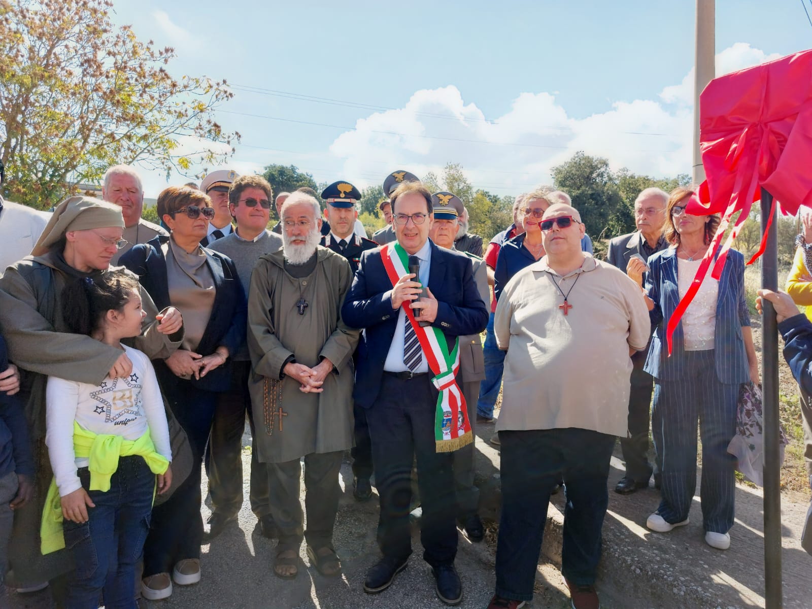 Gangi intitola una via cittadina al missionario Biagio Conte