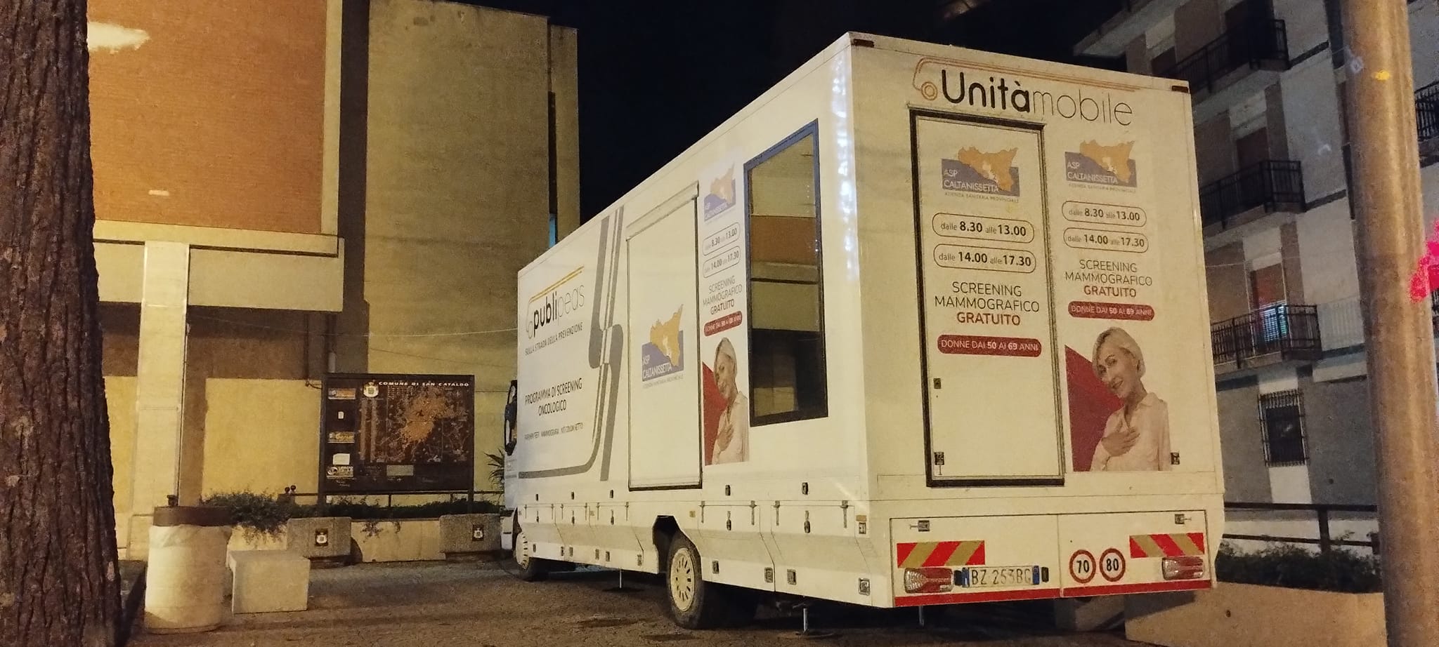 Sommatino. Il 2 dicembre in via Fontaine il mezzo mobile dell’Asp effettuerà screening oncologici gratuiti