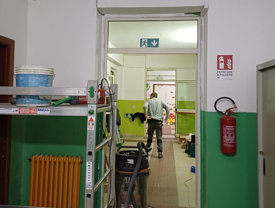 Montedoro. Nuove pompe di calore per la scuola