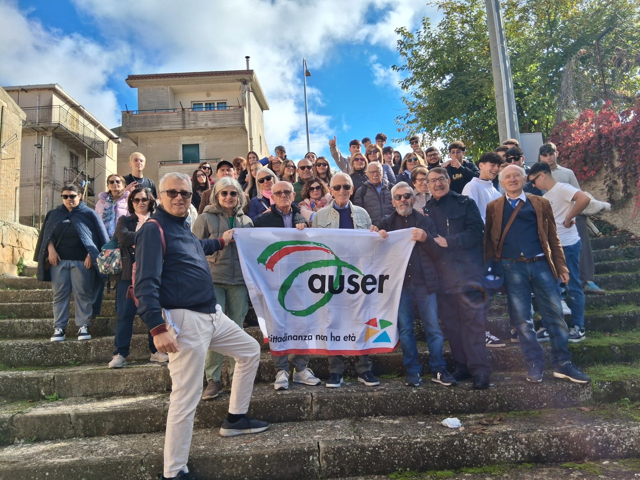 Auser di Gela a Marianopoli per rendere omaggio a Santina Cannella, vittima di femminicidio in Sicilia