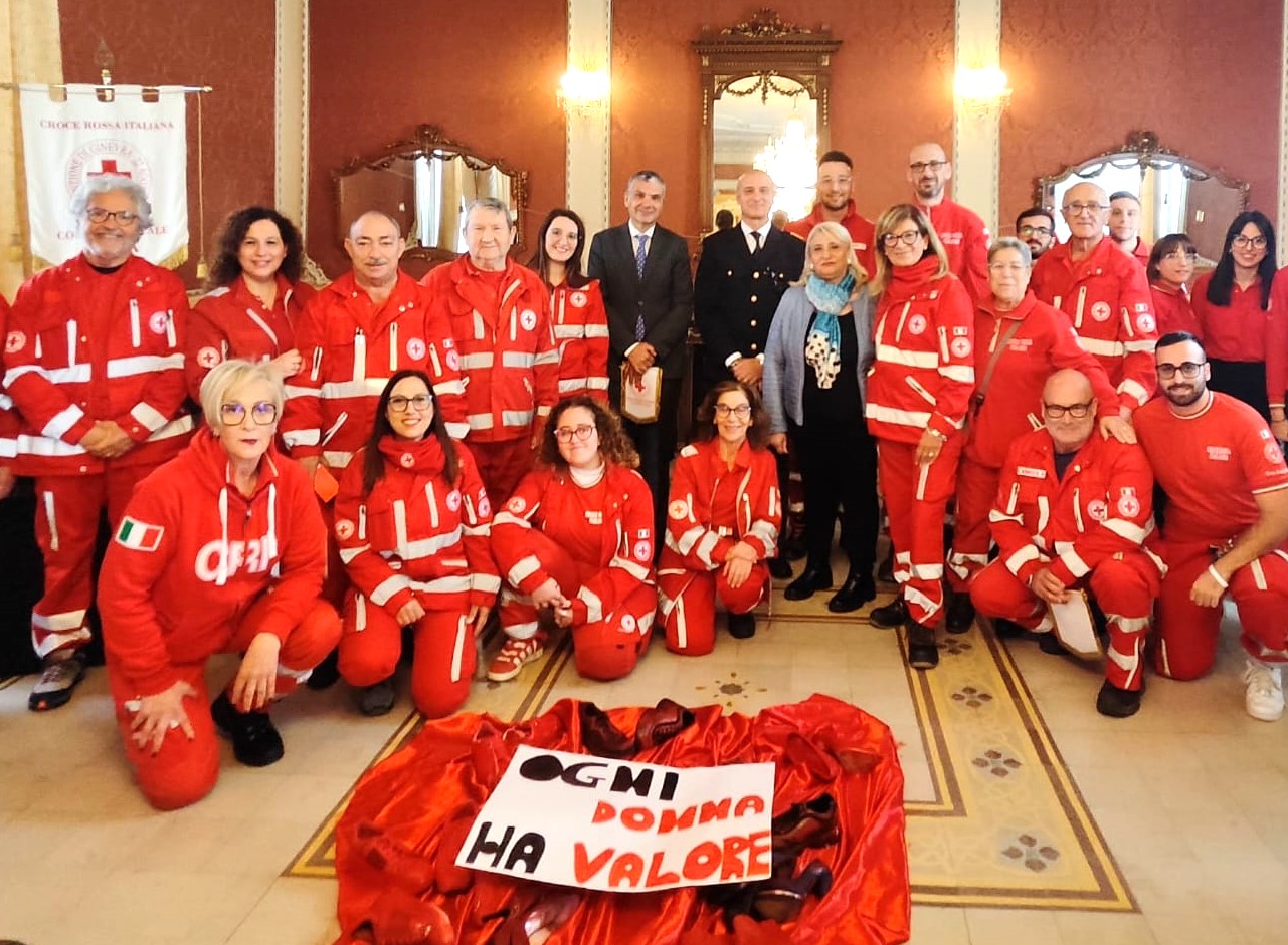 A Gela Croce Rossa organizza convegno con partecipazione della Polizia per incontrare gli studenti e sensibilizzarli contro violenza sulle donne