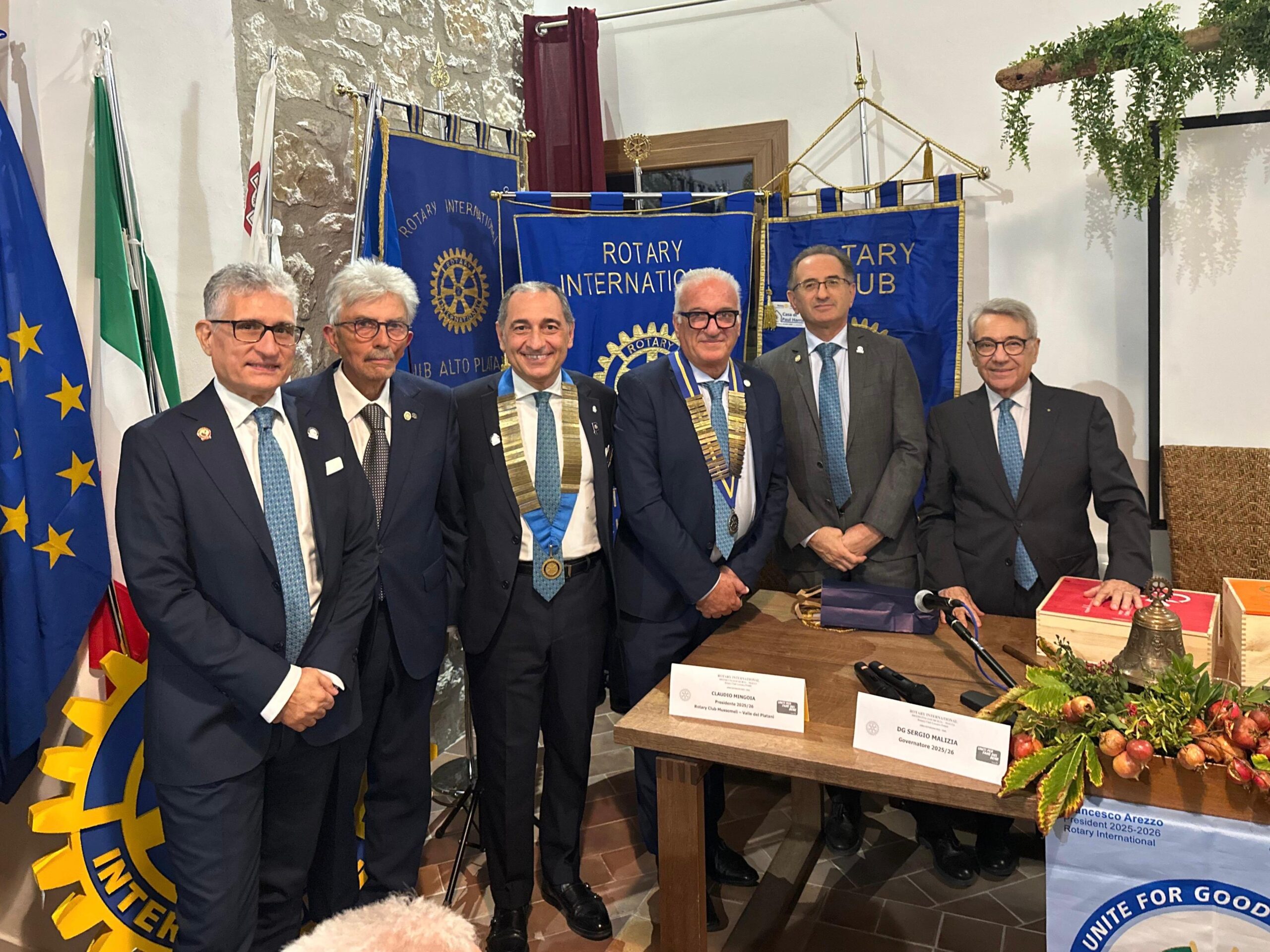 Rotary Club Mussomeli – Valle del Platani e Rotary Club Lercara Friddi Uniti nel Segno dell’Amicizia e del Servizio