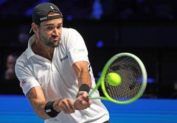 Atp Finals, anche Berrettini si allena a Torino. Prima il calcio tennis, poi il saluto con l’ex coach Santopadre