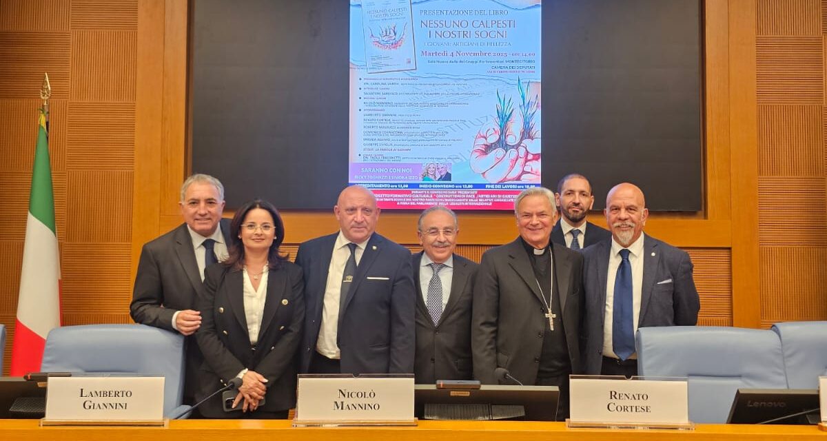 “Nessuno calpesti i nostri sogni – I giovani artigiani di bellezza”, due premi al sindaco di San Giuseppe Jato per l’impegno a favore della comunità