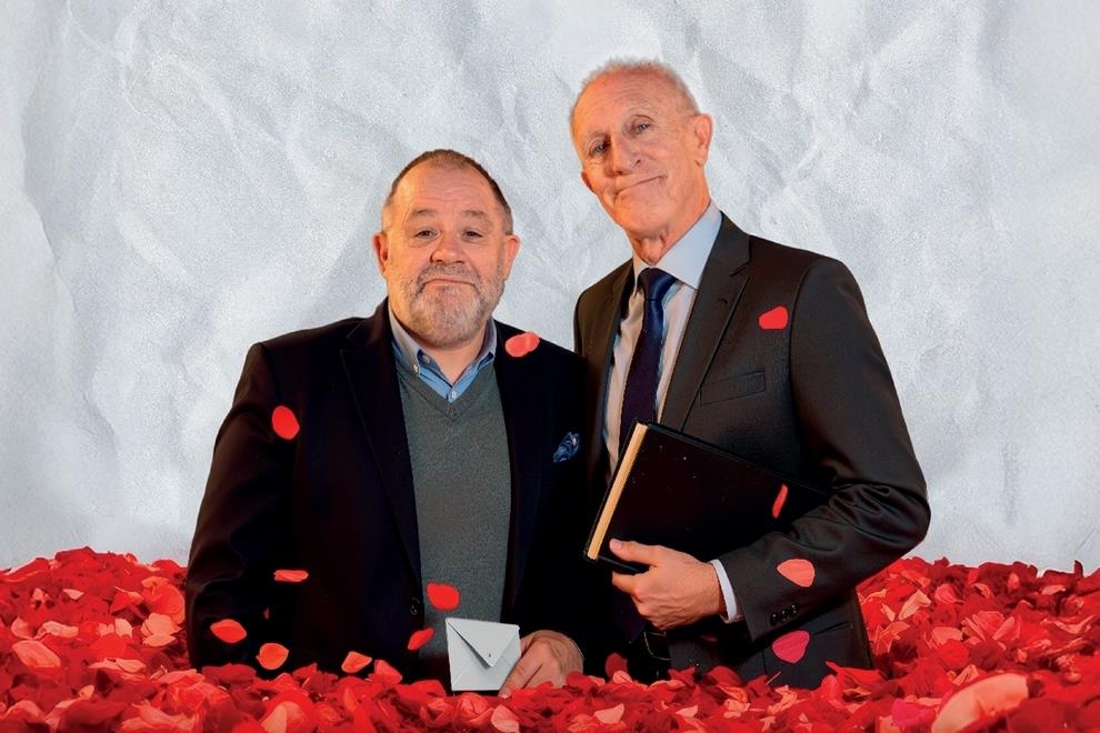 “Due dozzine di rose scarlatte”, al Musco di Catania la comicità di Toti Mancuso e Totino La Mantia