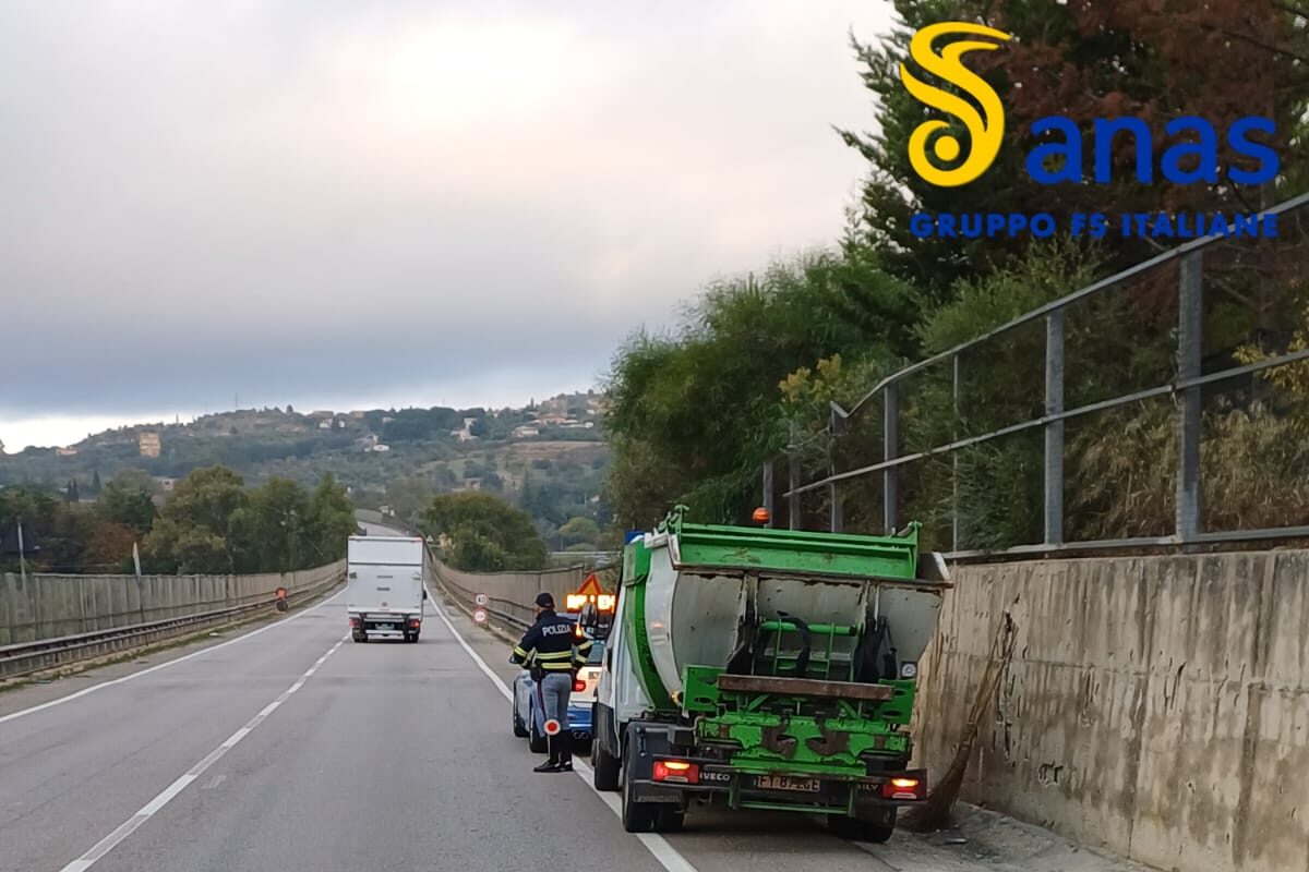 Anas: sinergia con i Comuni per la rimozione dei rifiuti abbandonati a Caltanissetta, Ravanusa e Piazza Armerina