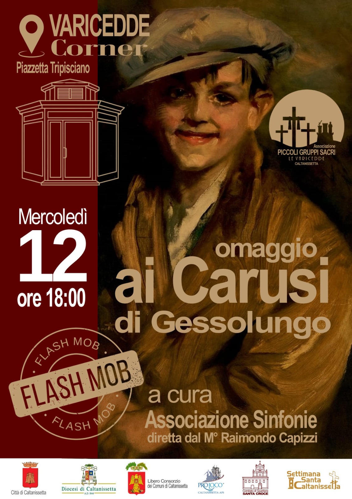 Caltanissetta, oggi 12 novembre un flash mob musicale in omaggio ai Carusi di Gessolungo