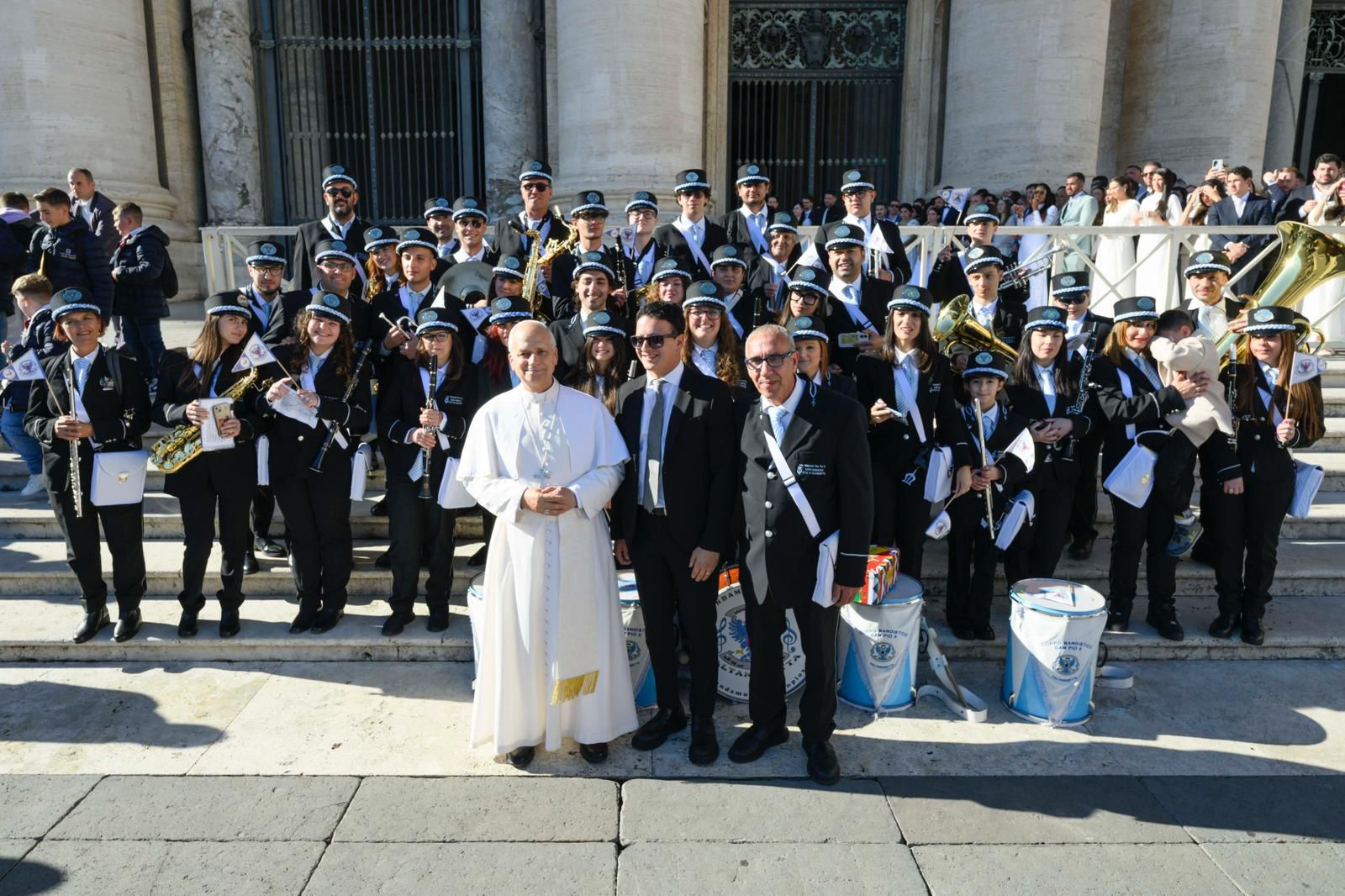 La Banda “San Pio X” di Caltanissetta suona per Papa Leone: un’emozione irripetibile in Piazza San Pietro
