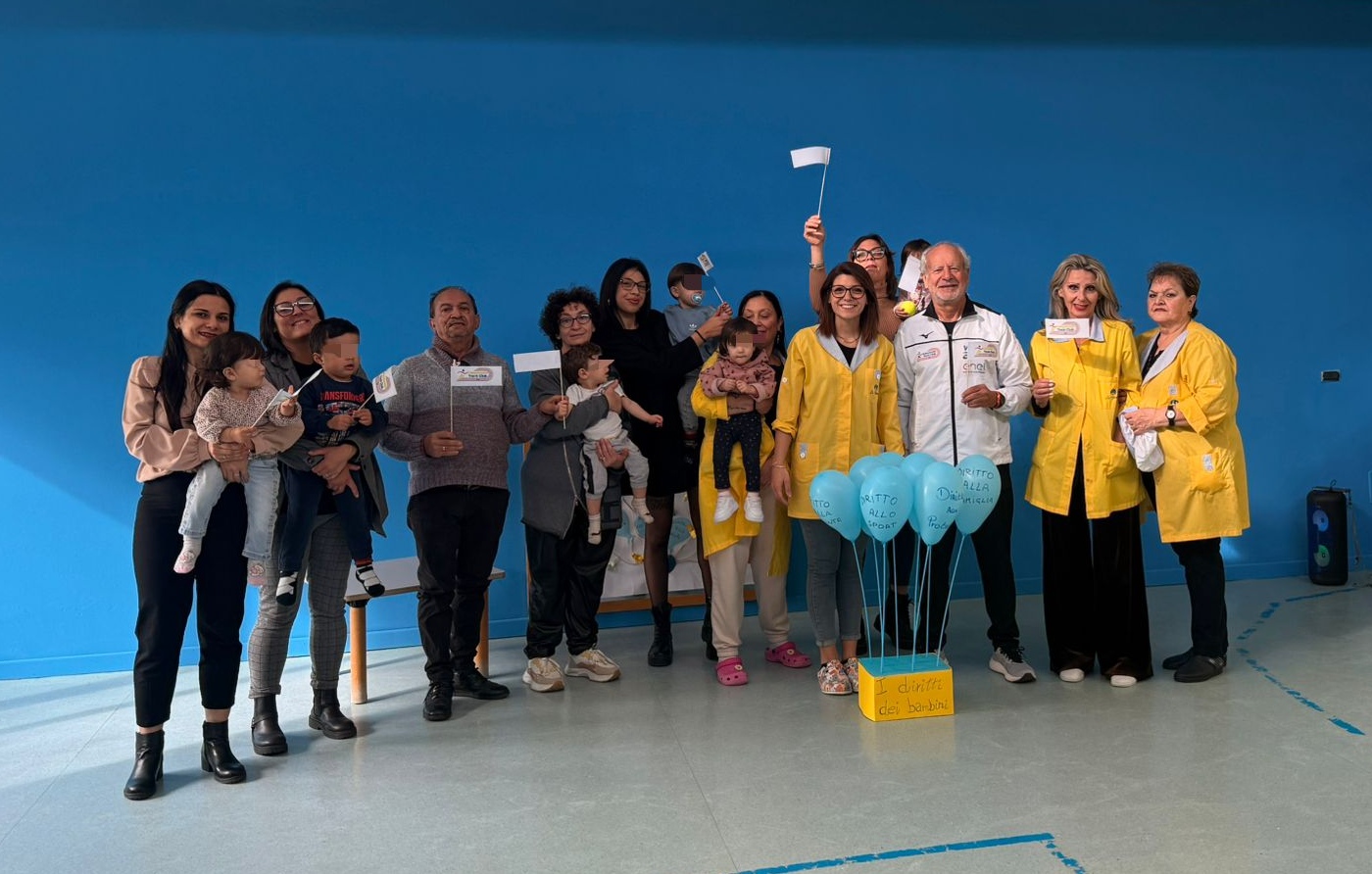 Caltanissetta. Per la Giornata dei diritti per l’infanzia festa all’asilo nido di Santa Barbara con la Track Club