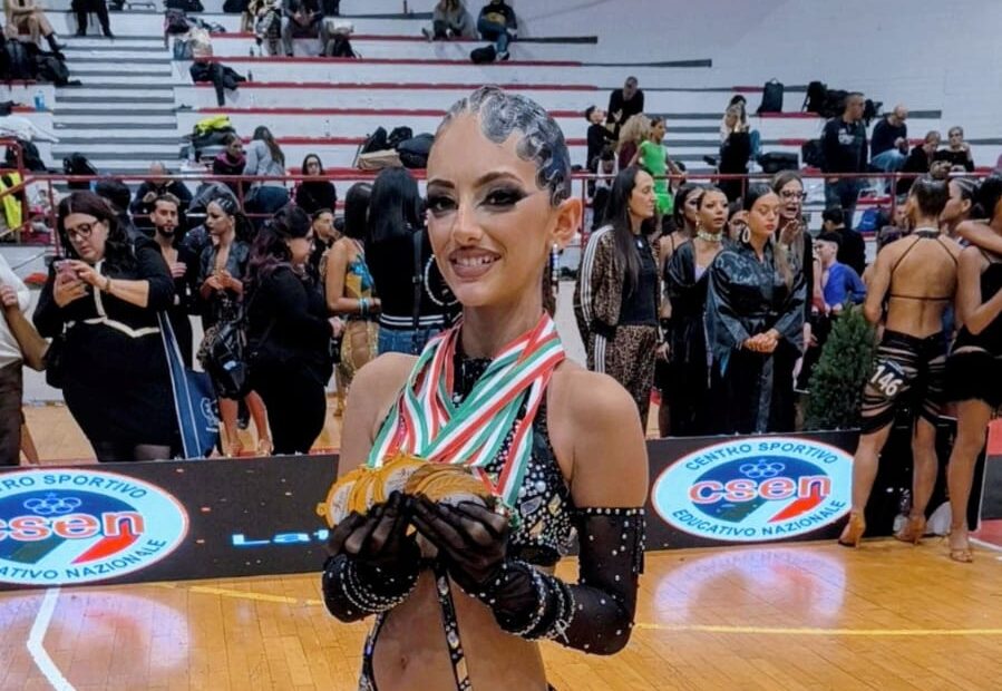 Caltanissetta, la nissena Ludovica Falzone Campionessa Italiana Csen 2025