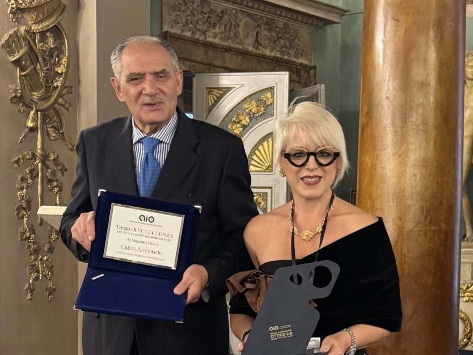 Caltanissetta brilla a livello nazionale: due ottici nisseni premiati a Firenze tra le eccellenze italiane della visione