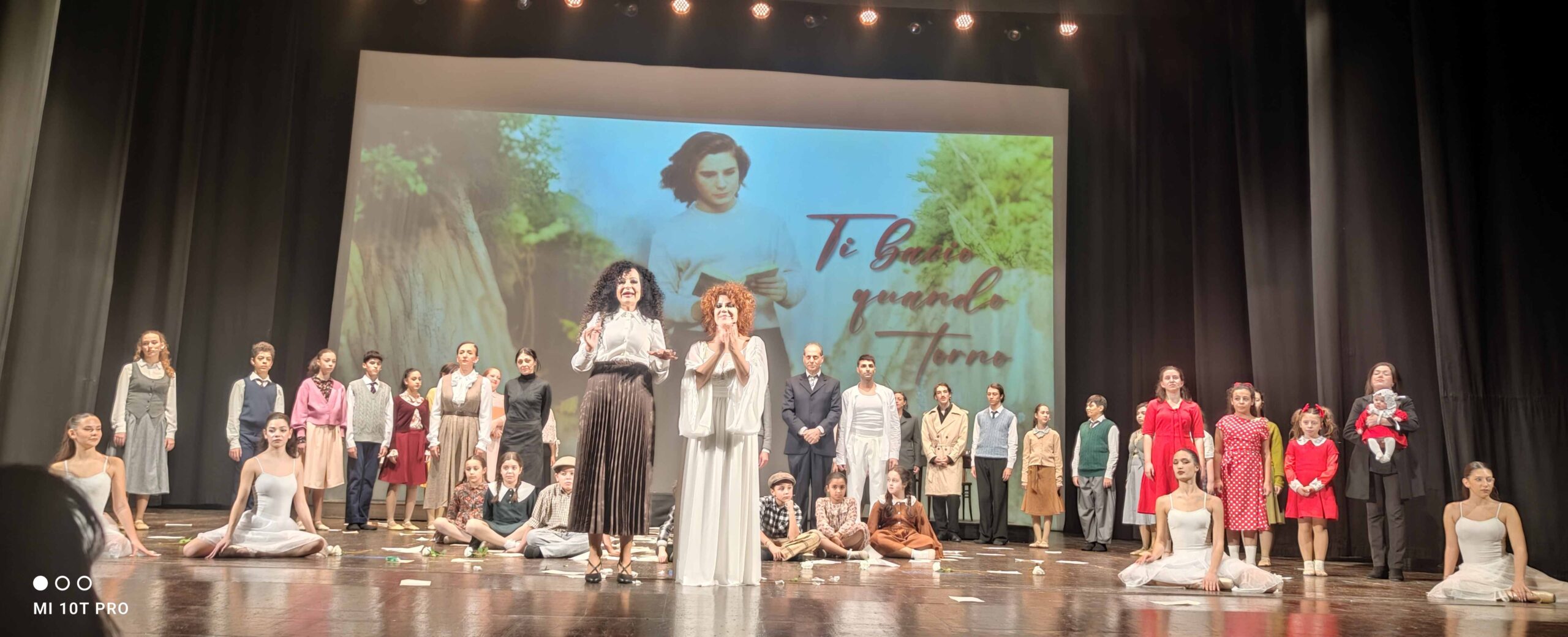 Marianopoli. Al Teatro Metropolitan di Catania grandi emozioni con il Musical “Ti bacio quando torno – Storia di Santina Cannella”