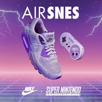 Le Nike Air Max 90 diventano console, dentro c’è un Super Nintendo