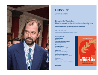 Libri, Corsico (Luiss): “Italia di Dante e quella di oggi non così distanti come potremmo pensare”