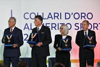 Lucia Aleotti riceve il Collare d’oro al Merito Sportivo del Coni