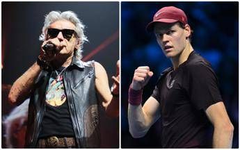 Sinner-Ligabue, incontro ‘rock’ alle Atp Finals: l’abbraccio tra Jannik e Luciano