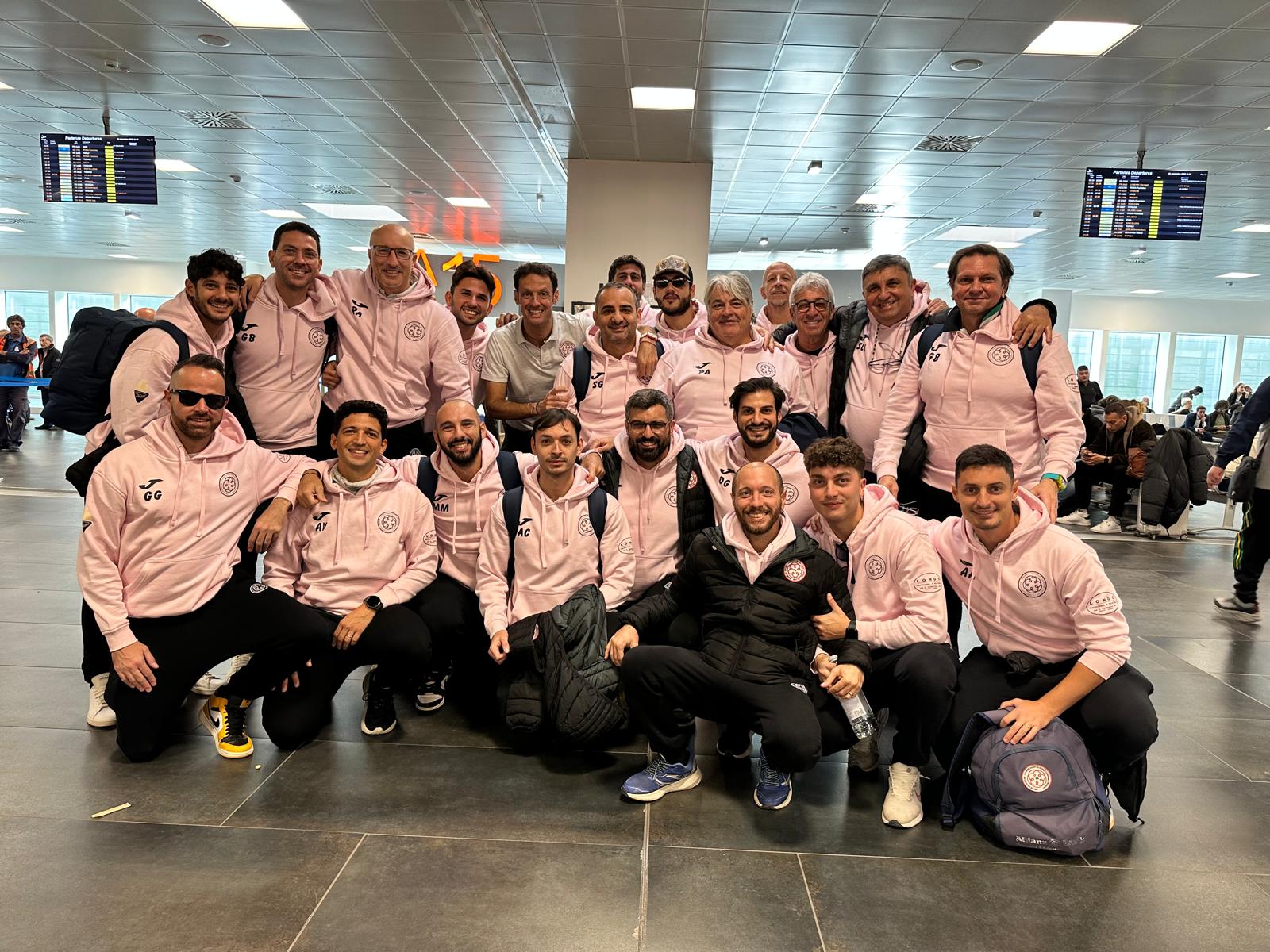 La squadra di calcio dei commercialisti di Palermo alla Champions League delle Professioni