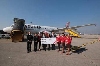 Volotea festeggia i 10 anno al Catullo di Verona