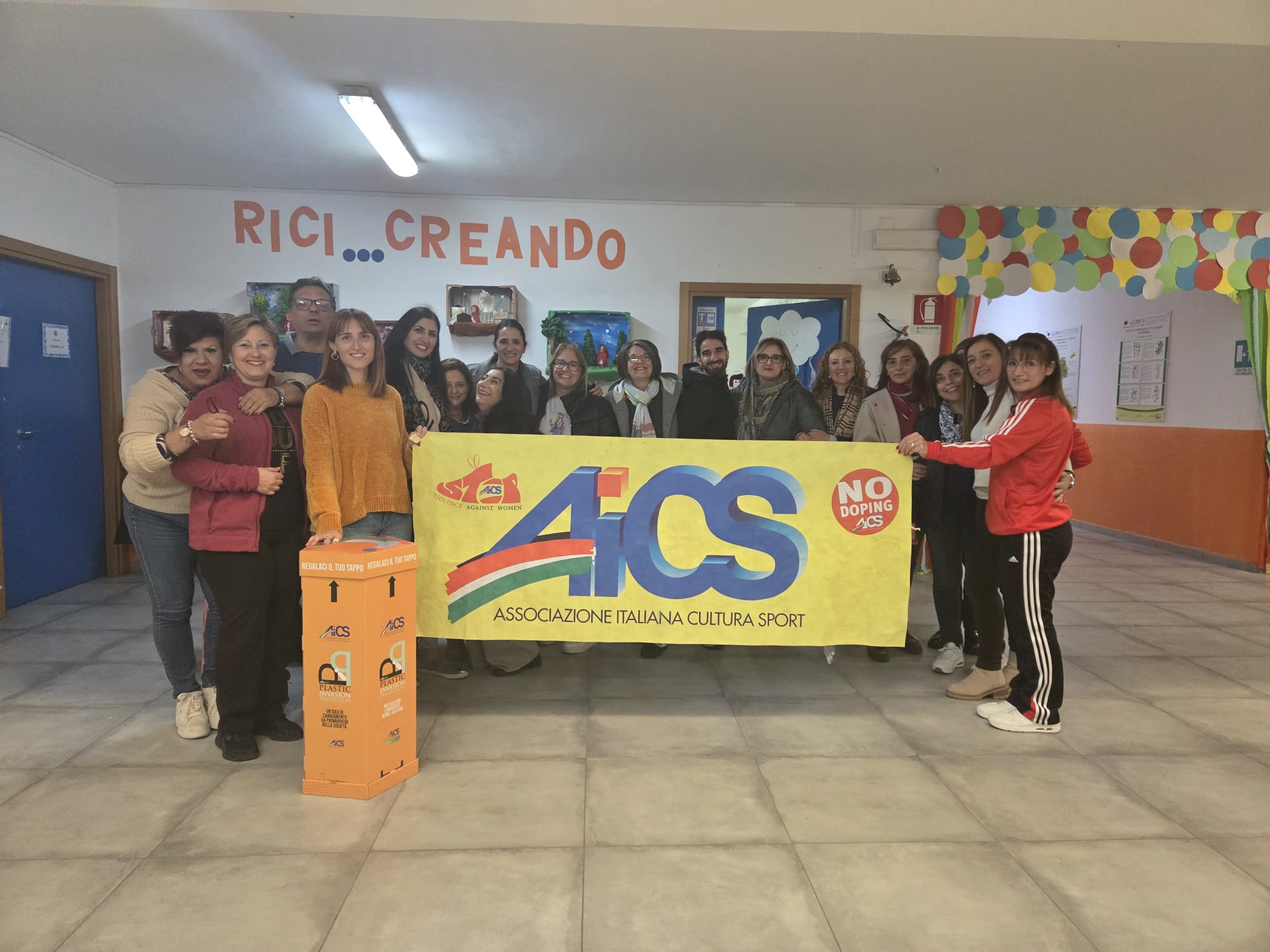 Mussomeli, “Sport di squadra ed alimentazione sana a Scuola. Sinergia AICS Agrigento e scuola “Leonardo da Vinci”