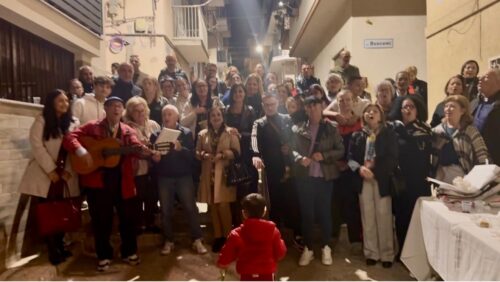 Gela. Inaugurati i preparativi del Natale al Buvuru: un quartiere che cresce grazie all’energia della comunità