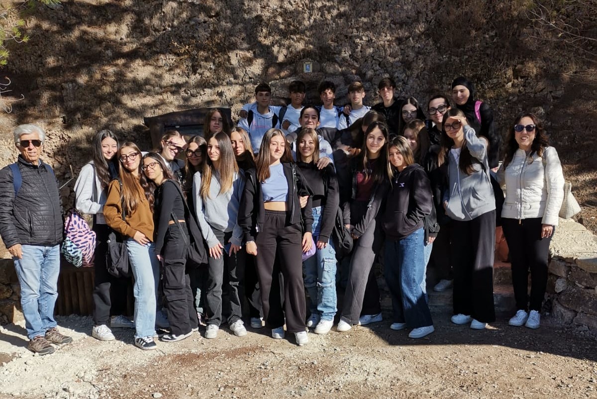 Lezione in miniera per gli alunni del Liceo Scientifico “Volta”: visita alla zolfara di Gabara, esempio virtuoso di riqualificazione