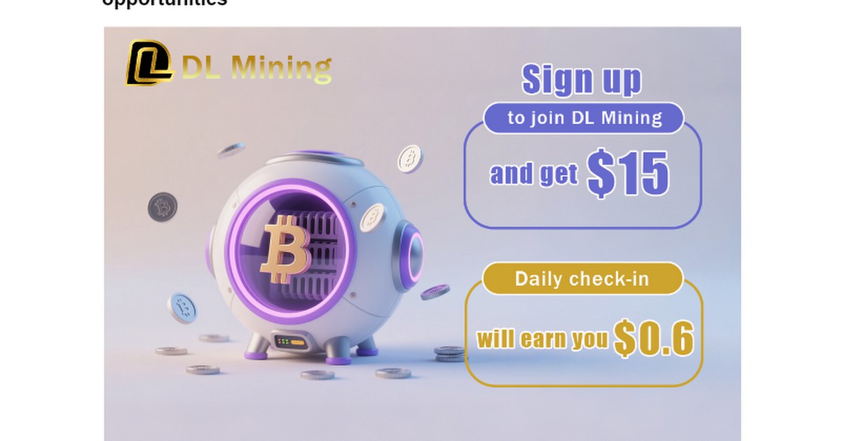 DL Mining lancia un parco solare da 80 MW e apre contratti di cloud mining Green-Hashrate, tra cui XRP/SOL/ETH/DOGE