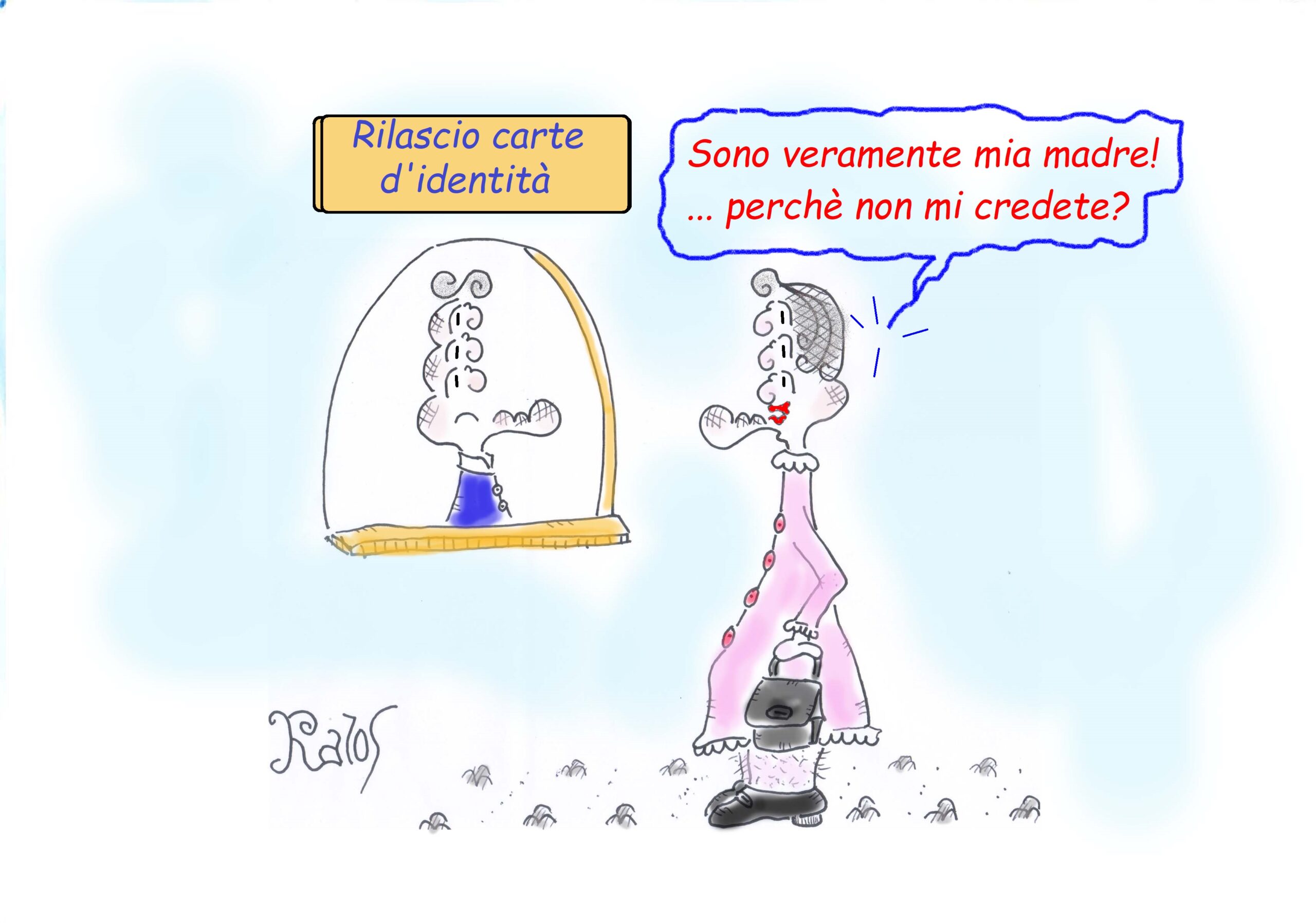 Uomo si è travestito dalla madre morta per incassare la pensione.